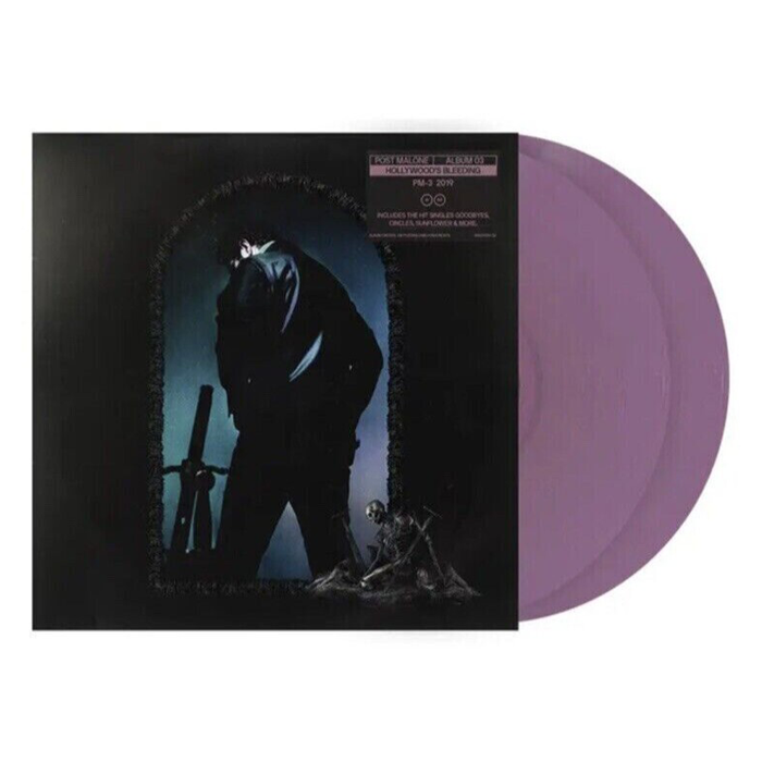 (주)사운드룩, Post Malone (포스트 말론) - Hollywood’s Bleeding (Lavender Colored Vinyl) [2LP]